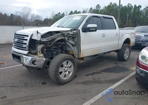 2013 Ford F-150 Lariat из США, поврежденный, VIN 1FTFW1E6XDFC02634